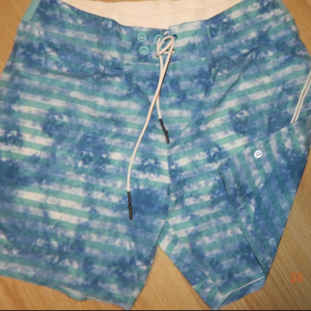 LULULEMON MENS CURRENT SHORTS SIZE 38..EUC
